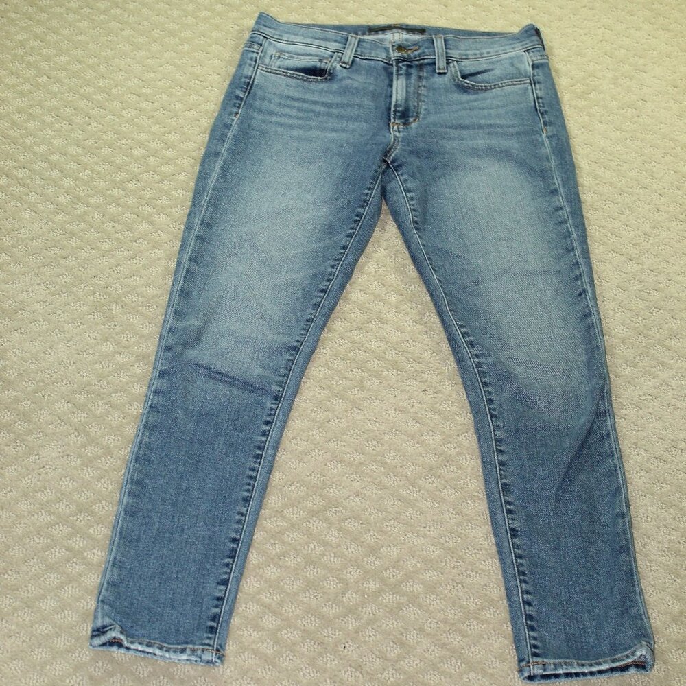 Joe's Women's The Icon Mid Rise Skinny Ankle Blue Jeans Size 26
